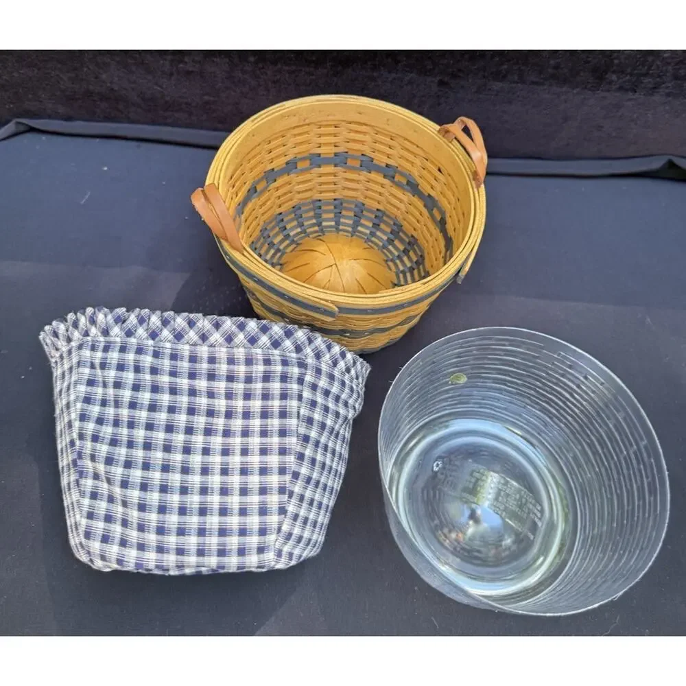 Longaberger JW Collection 2002 Corn Basket Liner Protector & Ears of Corn Mint!